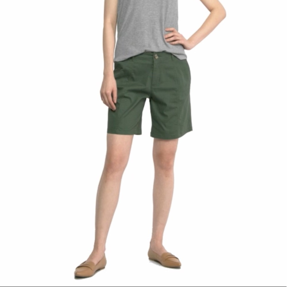 Joe Fresh - Twill Shorts - Army Green